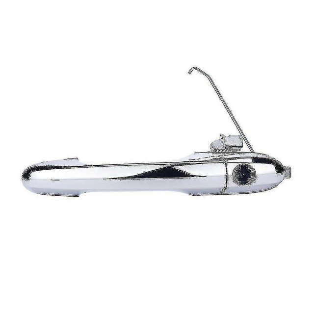 Exterior Door Handle For Fiat 500 2012 - 2018 Chrome Left Driver Side -t