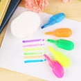 thumbnail image 4 of SagaSave Highlighter Pens Watercolor Pen Fine Tip Neon Highlighters Finger Shape 5 Color, 4 of 6