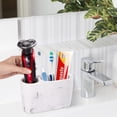 thumbnail image 4 of Organizador de baño SZYRL con soporte para cepillos de dientes, negro y blanco, 4 of 7