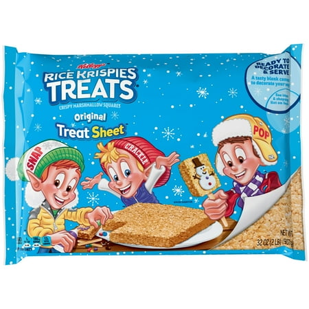Kelloggs Rice Krispies Treats Squares Holiday Sheet 32 oz