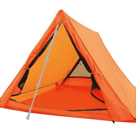 2-Person Trekking Pole Tent for Backpacking - Ultralight A-Frame Backpacking Tent
