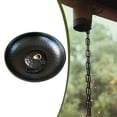 thumbnail image 6 of Rain Chain Basin Anchoring Spill Bowl 28cm Aluminum Alloy Water Feature for Yard Garden Patio, 6 of 9