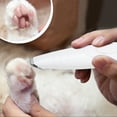 thumbnail image 4 of Cortapelos eléctricos para mascotas, afeitadora para recortar el pelo de las piernas y los pies, para perros y gatos pequeños, 4 of 8