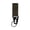 Black, variant on Heavy Duty Key Ring Carabiner Clip Nylon Webbing Key Clip for Duty Belt Black Carabiner Keychain for Outdoor Use Tan 1 Pack