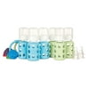 Lifefactory Starter Set, Sky Blue & Spring Green, 16 Ct