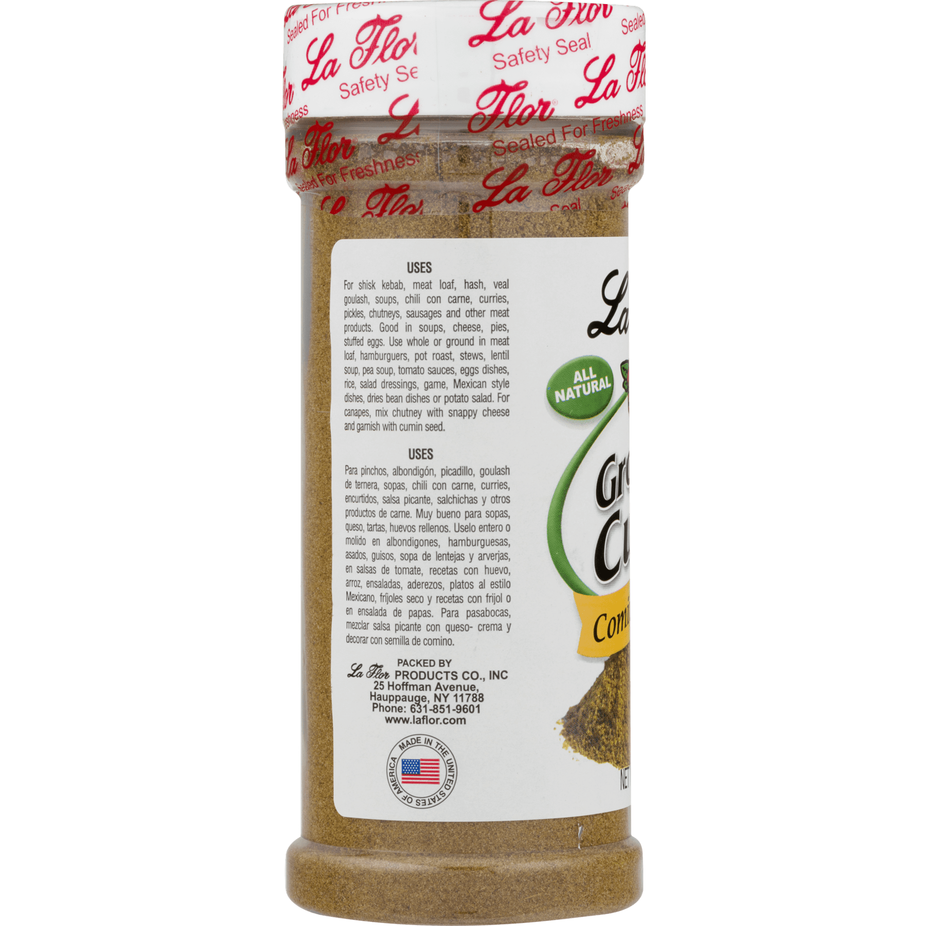 La Flor Ground Cumin, 3.5 oz