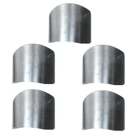 

5PCS Cutting Vegetables Finger Protecters Stainless Steel Finger Care Cutting Protection Home Kitchen Tool