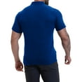 thumbnail image 3 of Men's Casual Sports Short Sleeve T-Shirt, Breathable Polyester, Suitable for Everyday and Light Sports, 3 of 7