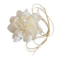 thumbnail image 5 of Flower Collar Choker Necklace Charm Neck Flower Choker for Wedding Halloween white, 5 of 9