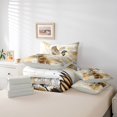 thumbnail image 6 of Manfei Mallard Duck Pattern 7pcs Queen Bedding,Rustic Cabin Bedding Comforter Set Queen,Light Gray Reversible, 6 of 7