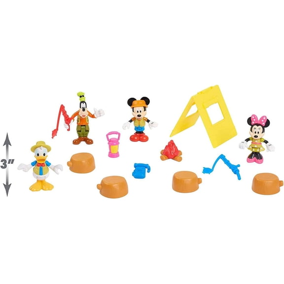 Disney Junior Mickey Mouse Camping Figure Set