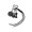 1, variant on Athletic Styles Key Holder PVC Construction Trendy Bag Charm For Sports Equipment Organization