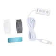 thumbnail image 2 of Clé de Programmation Macro USB, Clavier USB 3 Touches Design Braille 3 Touches Clavier Personnalisé Clavier Personnalisé Souris Fonction Multimédia Pavé Macro pour Travail Gaming, 2 of 7