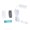 White, variant on Xirurus 3 Key Wired USB Custom Keyboard Mouse Multimedia Function Macro Programming Pad for Gaming, Black