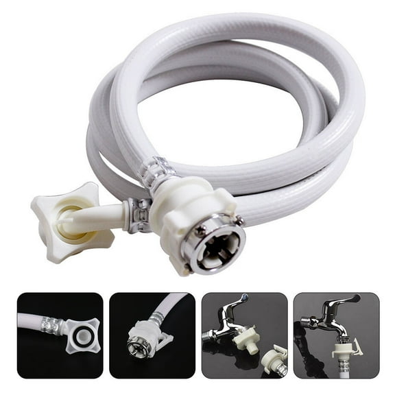 MERRYHAPY PVC Water Inlet Hose for Washing Machine Replacement, 1 Piece, Wear-Resistant and Easy to Install