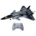 thumbnail image 3 of Avión RC, con rotación automática  degree Caza RC para adultos Niños Principiantes 3 baterías, 3 of 9