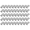 thumbnail image 1 of Loewten Noeud Papillon Clips, 50sets Noeud Papillon Réglable, Sangle de Cravate de Fixation Réglable, pour Homme Cravate Femme, 1 of 8