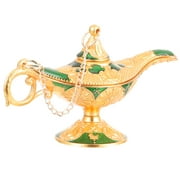 Aladdin's Lamp Wishing Vintage Decor Retro Antique Table for Office Moroccan Home Accents