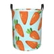 thumbnail image 1 of Balery Cartoon Carrot Cesta de ropa redonda con asas, impermeable, independiente, para ropa, juguetes, dormitorio y familia-Medium, 1 of 6