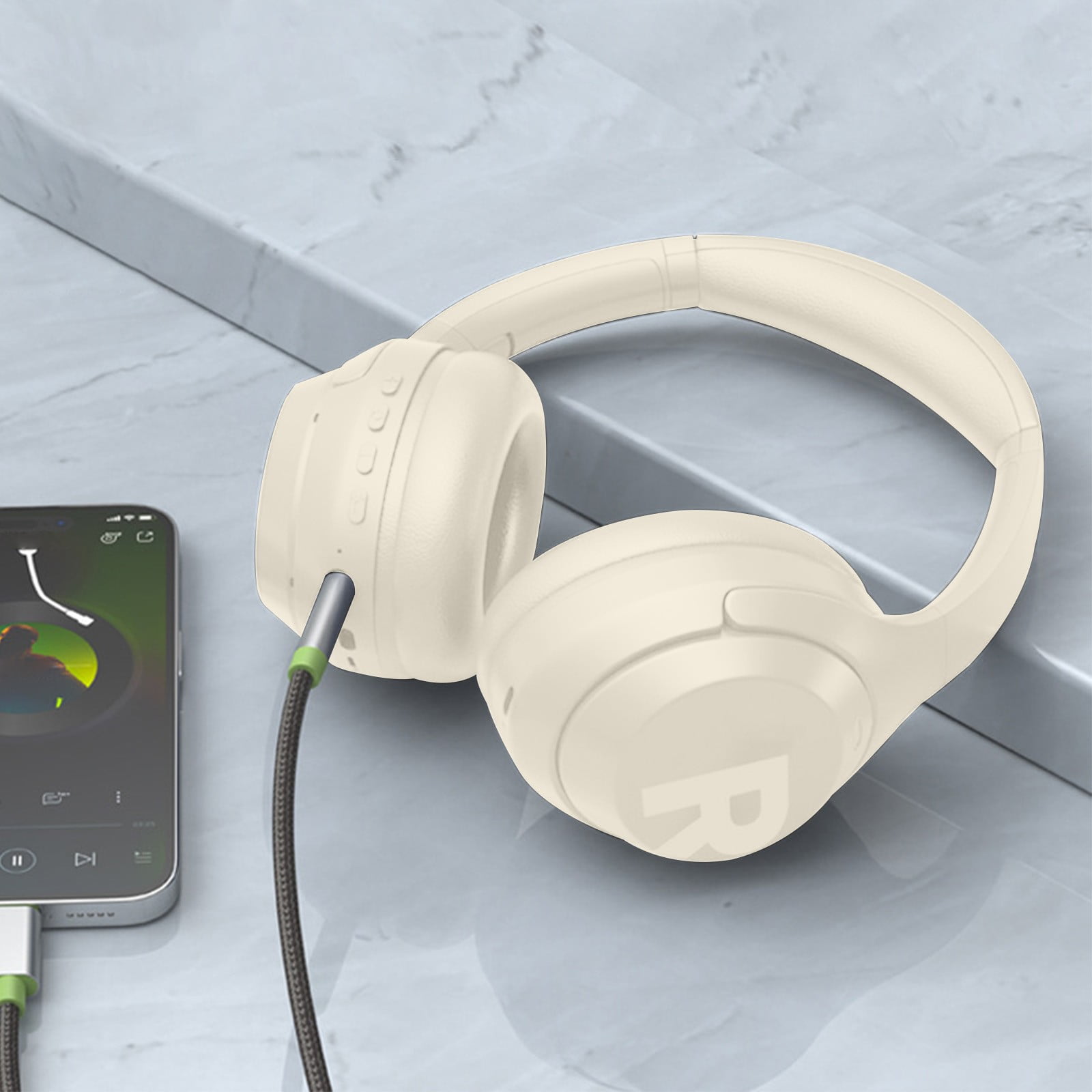 Airpow Bluetooth Earphone Wireless Headphones Stereo Foldable Sport Earphone Microphone Headset Handfree Clearance Items