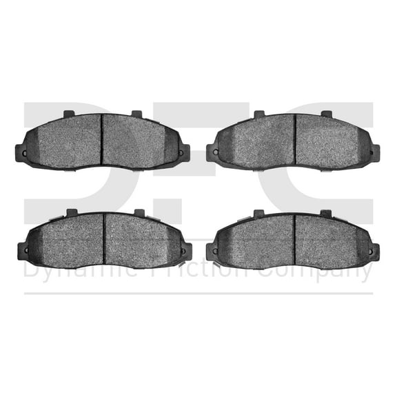 Dynamic Friction Company 5000 Advanced Brake Pads - Ceramic 1552-0679-00-Front Set For 1997-2003 Ford F-150, 2004 Ford F-150 Heritage