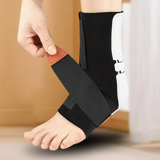 BELOVING Drop Foot Brace Ankle Stabilizer Orthosis Comfortable Compression with Strap Left M