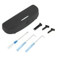 thumbnail image 1 of Estuche para gafas de sol Unique Bargains para Volkswagen Golf 2013-2019, soporte para gafas, caja de almacenamiento de plástico negra, 1 juego, 1 of 1