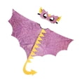 thumbnail image 3 of Capa de dinosaurio para niños, capa de dragón, regalo para fiesta de dinosaurios, disfraz para actuación rosa, 3 of 9