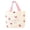 Peach, variant on fenteer Canvas Bags Cute Washable Sturdy Handbags Lightweight Reusable Shopping Bags Cat