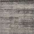 thumbnail image 1 of Unique Loom Del Mar Tonal Design Rug 8' x 8' Square Dark Gray/Light Gray, 1 of 4