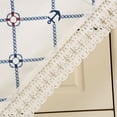 thumbnail image 5 of Nvzi Mantel, mantel de noche, cubierta de mesa de noche, funda para mesa de noche, decoración del hogar para mesa de noche, manteles para muebles (blanco océano), 5 of 5