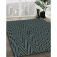 thumbnail image 3 of Ahgly Company Machine Washable Indoor Rectangle Transitional Charcoal Black Area Rugs, 2' x 4', 3 of 7