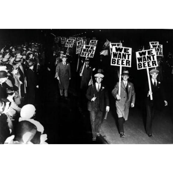 We Want Beer Laminated Poster (36 x 24)