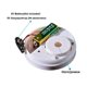 thumbnail image 5 of 2X Detector del Sensor de la Alarma de la Salida del Desbordamiento del Agua Alarma de de Agua 90Db Detección de Inundaciones de Fugas de Alarma de Seguridad, 5 of 5