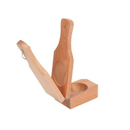 

cLKheng Bakeware Kitchen Essentials for New Home kitchen Clearance Items under 10 Dollars Deals Prime Wooden With Handle 2 In 1 Portable Wooden Banana Maker Wood Latin Cooking Utensil For Making Stu