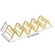 thumbnail image 2 of Stainless Steel Wavy Taco Stand Taco Stand Taco Stand, 2 of 5