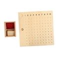 thumbnail image 1 of Yinanstore Addition Soustraction, Jouet Éducatif de Manipulation de Mathématiques Compact pour Garçons Filles Rouge, 1 of 8