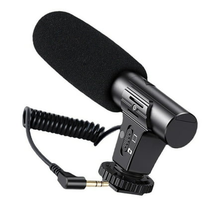 High Sensitivity Camera Microphones For Professional Video Interviews Vloggings For DSLR Devices