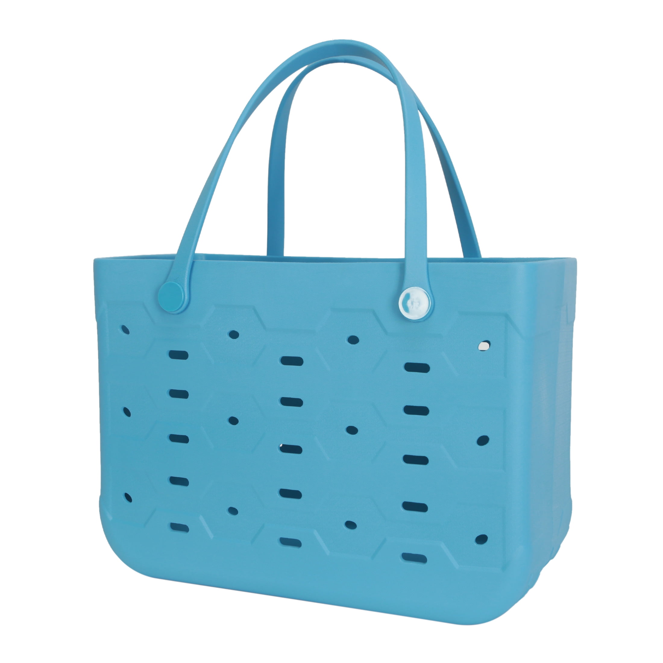 Mainstays Large All Purpose Flex Laundry Tote, Teal – Waterproof