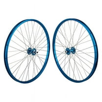 Se Bikes J24SG Wheelset 29in B/O 3/8inx100-110mm FW Rim Brake Clincher Blue