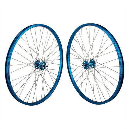 Se Bikes J24SG Wheelset 29in B/O 3/8inx100-110mm FW Rim Brake Clincher Blue