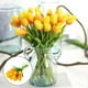 thumbnail image 4 of Ramo de Flores Artificiales de Tulipanes de 20 Piezas para Jarrón Decoración para hogar perfecl Ramo de tulipanes, 4 of 4