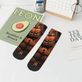 thumbnail image 6 of Saiise Five Nights At FreddyS Funny Socks Men Women Adults Novelty Graphic Crew Tube Socks Crazy Design Casual Dress Socks for Sports,Running,Travel, 6 of 7