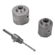 thumbnail image 5 of Abridor De Agujeros Para Hormigón, Kit De Sierra Perforadora YG8C Punta De Carburo 2 Hoyos Vástago De 2 Ranuras Caja De Aluminio 60 Mm 80 Mm Para Instalación De CA Para, 5 of 7