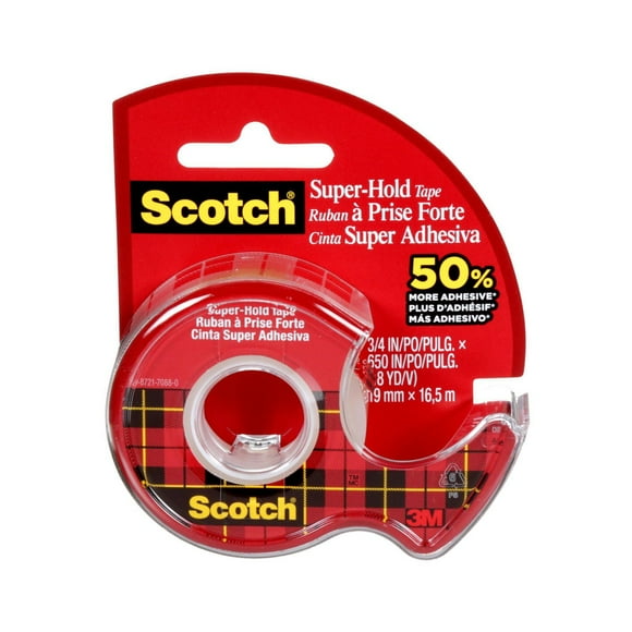 Ruban à prise forte Scotch®, 198-ESF 19 mm x 16,5 m (3/4po x 18v)