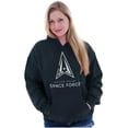 thumbnail image 4 of Classic US Space Force Military Logo Hoodie Sweatshirt Women Men Brisco Brands S, 4 of 6