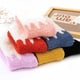 thumbnail image 5 of Calcetines de invierno cálidos y borrosos para mujer, bonitos calcetines con contraste de leche, retales de Color, terciopelo Coral, suelo grueso y esponjoso, medias para dormir, c, 5 of 5