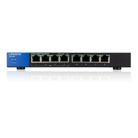 Linksys - 8-Port Gigabit Ethernet POE Switch