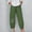 Army Green, variant on Lilgiuy Women Fashion Casual Printing Pocket Fold Loose Full Length Pants for Fishing Outdoor Activities
