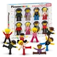 thumbnail image 1 of Juego de figuras magnéticas PicassoTiles de 8 piezas PTA03, 1 of 9
